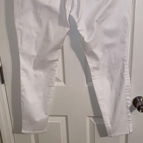 LOFT Plus High Waist Skinny Jeans in White, NWT - Picture 10 of 14